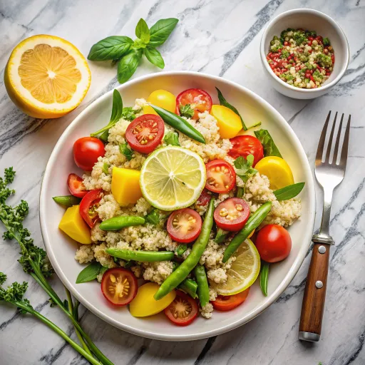 Bol de Quinoa aux Légumes Croquants